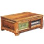 vidaXL Couchtisch mit Stauraum Vintage Altholz vidaXL Couchtisch mit Stauraum Vintage Altholz