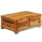 vidaXL Couchtisch mit Stauraum Vintage Altholz vidaXL Couchtisch mit Stauraum Vintage Altholz