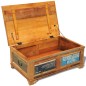 vidaXL Couchtisch mit Stauraum Vintage Altholz vidaXL Couchtisch mit Stauraum Vintage Altholz