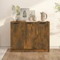 vidaXL Sideboard Räuchereiche 90,5x30x70 cm Holzwerkstoff vidaXL Sideboard Räuchereiche 90,5x30x70 cm Holzwerkstoff