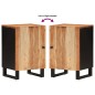 vidaXL Badschrank 38x33x58 cm Massivholz Akazie vidaXL Badschrank 38x33x58 cm Massivholz Akazie