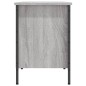 vidaXL Schuhregal Grau Sonoma 131x35x50 cm Holzwerkstoff vidaXL Schuhregal Grau Sonoma 131x35x50 cm Holzwerkstoff