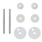 vidaXL Toilettensitz MDF Deckel Schlichtes Design Braun vidaXL Toilettensitz MDF Deckel Schlichtes Design Braun