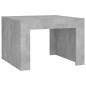 vidaXL Couchtisch Betongrau 50x50x35 cm Holzwerkstoff vidaXL Couchtisch Betongrau 50x50x35 cm Holzwerkstoff