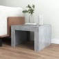 vidaXL Couchtisch Betongrau 50x50x35 cm Holzwerkstoff vidaXL Couchtisch Betongrau 50x50x35 cm Holzwerkstoff