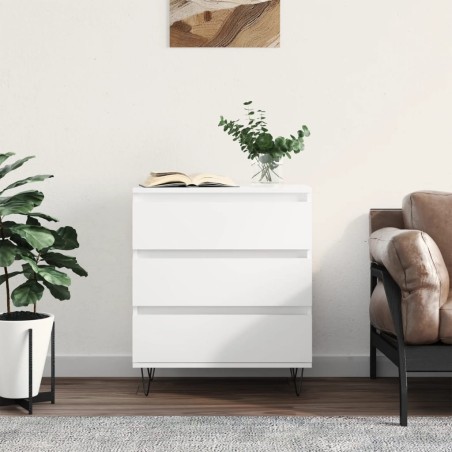 vidaXL Sideboard Weiß 60x35x70 cm Holzwerkstoff