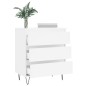 vidaXL Sideboard Weiß 60x35x70 cm Holzwerkstoff vidaXL Sideboard Weiß 60x35x70 cm Holzwerkstoff