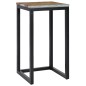 vidaXL Satztische 3 Stk. Massivholz Teak und Polyresin vidaXL Satztische 3 Stk. Massivholz Teak und Polyresin