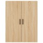Highboard Sonoma-Eiche 69,5x34x180 cm Holzwerkstoff Highboard Sonoma-Eiche 69,5x34x180 cm Holzwerkstoff