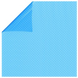 Rechteckige Pool-Abdeckung PE Blau 549 x 274 cm