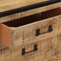 vidaXL Sideboard 100×31×60 cm Raues Mango-Massivholz vidaXL Sideboard 100×31×60 cm Raues Mango-Massivholz