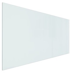 vidaXL Kaminofen Glasplatte Rechteckig 120x60 cm