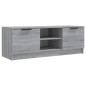vidaXL TV-Schrank Grau Sonoma 102x35x36,5 cm Holzwerkstoff
