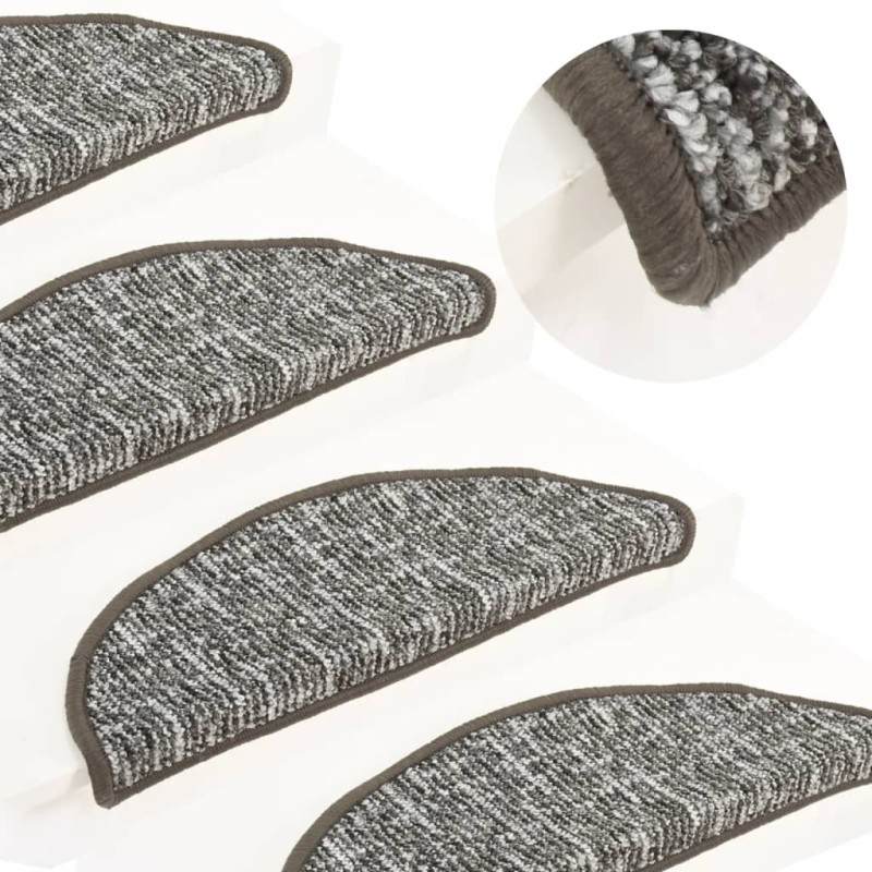 vidaXL Treppenmatten 15 Stk. Anthrazit 65x21x4 cm vidaXL Treppenmatten 15 Stk. Anthrazit 65x21x4 cm