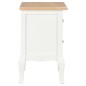 vidaXL Nachttische 2 Stk. Weiß 35×30×49 cm MDF vidaXL Nachttische 2 Stk. Weiß 35×30×49 cm MDF