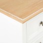 vidaXL Nachttische 2 Stk. Weiß 35×30×49 cm MDF vidaXL Nachttische 2 Stk. Weiß 35×30×49 cm MDF