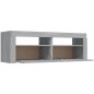 vidaXL TV-Schrank mit LED-Leuchten Grau Sonoma 120x35x40 cm vidaXL TV-Schrank mit LED-Leuchten Grau Sonoma 120x35x40 cm