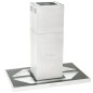 vidaXL Inselhaube 90 cm Edelstahl 756 m³/h LED vidaXL Inselhaube 90 cm Edelstahl 756 m³/h LED
