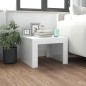 vidaXL Couchtisch Hochglanz-Weiß 50x50x35 cm Holzwerkstoff vidaXL Couchtisch Hochglanz-Weiß 50x50x35 cm Holzwerkstoff