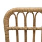vidaXL Gartenstuhl Poly Rattan Hellbraun vidaXL Gartenstuhl Poly Rattan Hellbraun