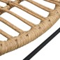 vidaXL Gartenstuhl Poly Rattan Hellbraun vidaXL Gartenstuhl Poly Rattan Hellbraun