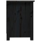 vidaXL TV-Schrank Schwarz 70x36,5x52 cm Massivholz Kiefer vidaXL TV-Schrank Schwarz 70x36,5x52 cm Massivholz Kiefer