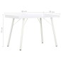 vidaXL Schreibtisch Weiß 90×50×79 cm vidaXL Schreibtisch Weiß 90×50×79 cm