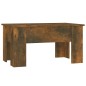 vidaXL Couchtisch Räuchereiche 79x49x41 cm Holzwerkstoff vidaXL Couchtisch Räuchereiche 79x49x41 cm Holzwerkstoff