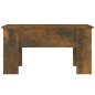vidaXL Couchtisch Räuchereiche 79x49x41 cm Holzwerkstoff vidaXL Couchtisch Räuchereiche 79x49x41 cm Holzwerkstoff