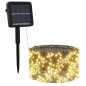 vidaXL Solar-Lichterketten 5 Stk. 5x200 LED Warmweiß Innen Außen vidaXL Solar-Lichterketten 5 Stk. 5x200 LED Warmweiß Innen Außen