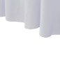 vidaXL 2 Stück Stretch-Tischdecken mit Rand Weiß 120 x 60,5 x 74 cm vidaXL 2 Stück Stretch-Tischdecken mit Rand Weiß 120 x 60,5 x 74 cm