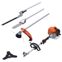 vidaXL 4-in-1-Gartenwerkzeug-Set mit 52 cc Benzinmotor  