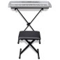 Elektronisches Keyboard 61-Tasten + Keyboardständer + Hocker Set Elektronisches Keyboard 61-Tasten + Keyboardständer + Hocker Set