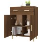 vidaXL Sideboard Braun Eichen-Optik 69,5x34x89 cm Holzwerkstoff vidaXL Sideboard Braun Eichen-Optik 69,5x34x89 cm Holzwerkstoff