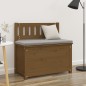 vidaXL Sitzbank Honigbraun 80x41x77 cm Massivholz Kiefer vidaXL Sitzbank Honigbraun 80x41x77 cm Massivholz Kiefer