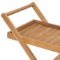 vidaXL Teewagen Massivholz Teak vidaXL Teewagen Massivholz Teak