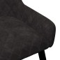 Esszimmerstühle 2 Stk. Schwarz Samt Esszimmerstühle 2 Stk. Schwarz Samt