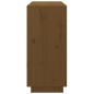 vidaXL Sideboard Honigbraun 111x34x75 cm Massivholz Kiefer vidaXL Sideboard Honigbraun 111x34x75 cm Massivholz Kiefer