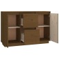 vidaXL Sideboard Honigbraun 111x34x75 cm Massivholz Kiefer vidaXL Sideboard Honigbraun 111x34x75 cm Massivholz Kiefer