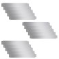 Flexible Rasenkante 15-er Set Verzinkter Stahl 100x14 cm Flexible Rasenkante 15-er Set Verzinkter Stahl 100x14 cm