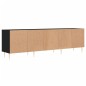 vidaXL TV-Schrank Schwarz 150x30x44,5 cm Holzwerkstoff vidaXL TV-Schrank Schwarz 150x30x44,5 cm Holzwerkstoff
