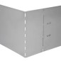 Flexible Rasenkante 15-er Set Verzinkter Stahl 100x14 cm Flexible Rasenkante 15-er Set Verzinkter Stahl 100x14 cm