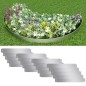 Flexible Rasenkante 20-er Set Verzinkter Stahl 100x14 cm Flexible Rasenkante 20-er Set Verzinkter Stahl 100x14 cm
