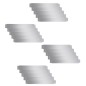 Flexible Rasenkante 20-er Set Verzinkter Stahl 100x14 cm Flexible Rasenkante 20-er Set Verzinkter Stahl 100x14 cm