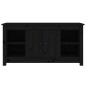 vidaXL TV-Schrank Schwarz 103x36,5x52 cm Massivholz Kiefer vidaXL TV-Schrank Schwarz 103x36,5x52 cm Massivholz Kiefer