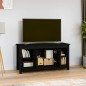 vidaXL TV-Schrank Schwarz 103x36,5x52 cm Massivholz Kiefer vidaXL TV-Schrank Schwarz 103x36,5x52 cm Massivholz Kiefer
