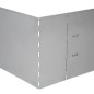 Flexible Rasenkante 20-er Set Verzinkter Stahl 100x14 cm Flexible Rasenkante 20-er Set Verzinkter Stahl 100x14 cm