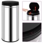 vidaXL Automatischer Sensor-Mülleimer 80 L Edelstahl vidaXL Automatischer Sensor-Mülleimer 80 L Edelstahl