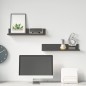 vidaXL Wandregale 2 Stk. Grau 50x11x9 cm Massivholz Kiefer vidaXL Wandregale 2 Stk. Grau 50x11x9 cm Massivholz Kiefer