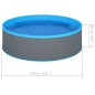 vidaXL Planschbecken 350x90 cm Grau vidaXL Planschbecken 350x90 cm Grau